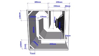 PLANSCOOP BOX MINI 15 INCH  SPEAKER BOX 15 INCH SUBWOOFER [upl. by Jorgan]