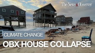 Oceanfront home collapses on Outer Banks the eighth in past four years [upl. by Tory94]