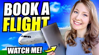 HOW TO BOOK A FLIGHT TICKET ONLINE stepbystep guide for beginners [upl. by Curley686]