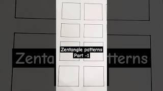 Zentangle Patterns Part1 zentangle zentanglepatterns shorts [upl. by Nitreb86]