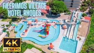 Filerimos Village Hotel Rhodes Lalyssos 2023 Description and Review Greece [upl. by Drawde]