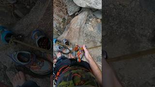 Life changing top rope solo lanyard  climbing bouldering rockclimbing [upl. by Anak]