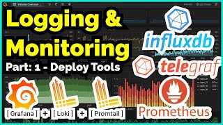 Homelab Monitoring Made Easy  Part 1 Tools Overview  Grafana Prometheus InfluxDB Telegraf [upl. by Clougher]