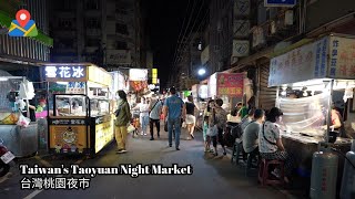 探索桃園夜市：跟著我一起遊覽！ Exploring Taiwans Taoyuan Night Market Join Me for a Tour [upl. by Mattson]