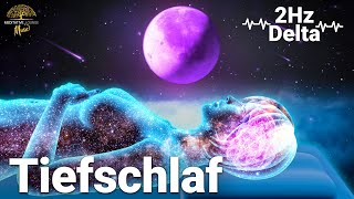 Heilende Schlafmusik 2Hz Delta Wellen für Tiefschlaf  Frequenzen zum Einschlafen amp Durchschlafen [upl. by Pru]