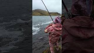 PESCA DE TRUCHAS GIGANTES EN LA MICA parati aventura montañas [upl. by Tomasz588]