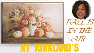 NEW KIRKLANDS FALL DECOR 2024  Shop WITH ME  HAUL [upl. by Asilehc]