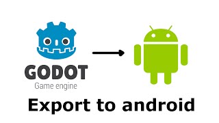 Godot tutorial  How to export application to android [upl. by Ihskaneem]