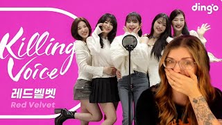 Red Velvet  First time REACTION  Dingo Killing Voice [upl. by Alemrac]