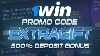 1win promo code EXTRAGIFT  Deposit Bonus [upl. by Elin702]