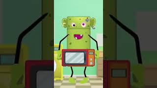 Nevera zombie y boom boom  D Billions Canciones Infantiles shorts db [upl. by Trah]