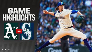 As vs Mariners Game Highlights 92924  MLB Highlights [upl. by Harihs916]