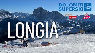 Discesa La Longia dal Seceda a Ortisei in oltre 10 km e 9 minuti valgardena ortisei seceda [upl. by Adnahsam914]