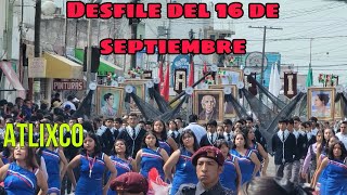 Es el primer desfile que veo en atlixco del 16 de septiembre [upl. by Bevin]