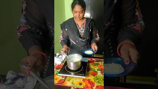 బెల్లం పాయసం😋 first recipe on induction stove trending sweet food easyrecipe [upl. by Socrates647]