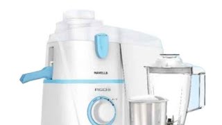 Havells Rigo 500W White amp Blue Juicer Mixer Grinder with 2 Jars GHFJMBUB050 [upl. by Margi]