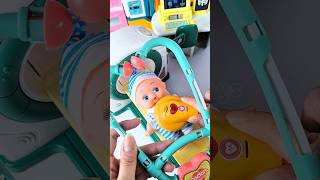 Satisfying with Unboxing amp Review Miniature Doctor Set  ASMR Video no music asmrtoys minitoys [upl. by Malena]