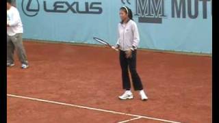 Su Wei Hsieh Madrid 2010 practice [upl. by Aved]