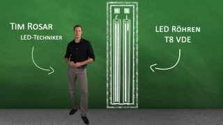 InnoGreen Produktvideo  LED Röhre T8 VDE lang [upl. by Kadner299]