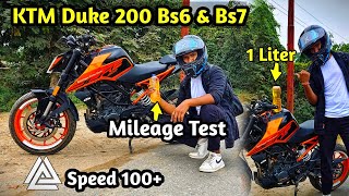 ktm Duke 200 bs7 mileage test 😱  youtubevideo motovloggerrambostunts [upl. by Locke]