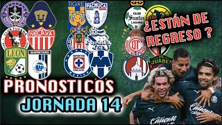 😱💣 PRONOSTICOS JORNADA 14 CLAUSURA 2024 LIGA MX  Quiniela Futbol Mexicano PREDICCIONES ❌ ✅ [upl. by Ramey]