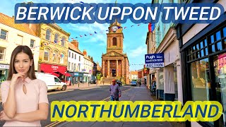 Berwick Uppon Tweed walking video Northumberland [upl. by Gabby]