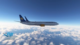 MSFS2020 PMDG 737900ER  IcelandAir Dublin to Keflavík [upl. by Knitter886]