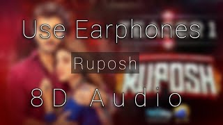 Ruposh OST Full Song  Haroon Kadwani  Kinza Hashmi  8D Audio  Use Earphones  AR Studio [upl. by Thane]