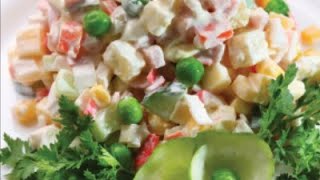 Salade Carotte et Petit Pois Macèdoine de légumes Maison Hors doeuvre Sans Mayonnaise [upl. by Lotz]