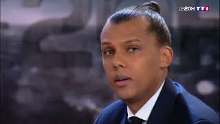 Stromae chante au JT 20h de TF1 [upl. by Lamej]