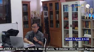 Homiletika II  Windi Putri Gee  Sesi I [upl. by Vladimir592]