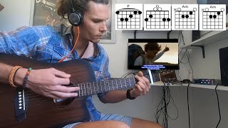 Society  Eddie Vedder  Guitar Cover with Tabs [upl. by Acireh]