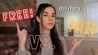 FREE vs PAID OnlyFans Account  Progress Update Tips and Tricks Platforms being Unfair [upl. by Etezzil]