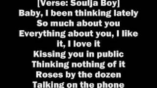 Kiss Me Thru The Phone Lyrics Soulja Boy [upl. by Enaenaj]