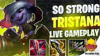 Tristana Is SO STRONG  Wild Rift HellsDevil Plus Gameplay [upl. by Eisej]