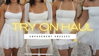 Engagement Photoshoot Dresses  Oh Polly Try On Haul [upl. by Button]