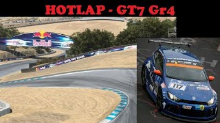 Hotlap I beat EERIEISSSS Weather Tech Laguna Seca GT7 Gr4 20241119 [upl. by Leziar233]