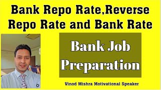 REPO RATE  REVERSE REPO RATE  BANK RATE  vinodmishramotivationalspeaker [upl. by Yla]