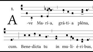 Ave Maria  Gregorian Chant [upl. by Eki]