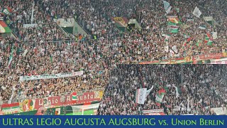 ULTRAS TIFOSI LEGIO AUGUSTA AUGSBURG  FC Augsburg  Union Berlin  Bundesliga [upl. by Aisyram]