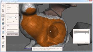 Autodesk Meshmixer 101 Selection [upl. by Nitnilc]