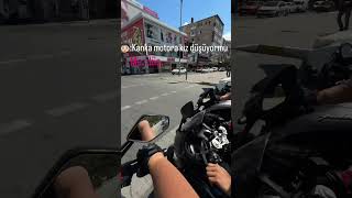 Düşebülü ama yere keşfett motorcycle motobike2024 motovlogger motovlog motorcu motul komedi [upl. by Landsman11]