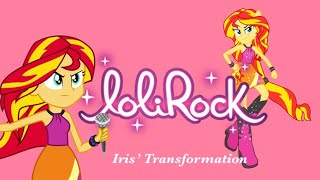 Lolirock Iris’ Transformation Parody [upl. by Euqinahs]