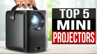 TOP 5 Best Mini Projector 2023 [upl. by Drawd]