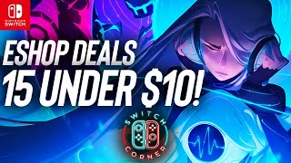 HUGE Nintendo ESHOP Sale Live Now 15 Under 10 Nintendo Switch Deals [upl. by Akinoj]