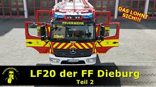 LF 20 der Freiwilligen Feuerwehr Dieburg Teil 2 v 2 [upl. by Wadesworth]