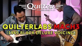 Quilter Labs  Aviator Mach 3 Black Deluxe 1965 Voicing Side by Side Comparison Demo [upl. by Hogen]