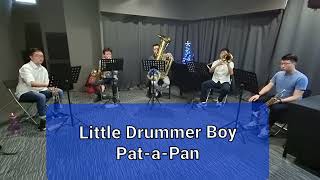 Bhso Brass Quintet 2021  Little Drummer Boy PataPan [upl. by Dlareg]