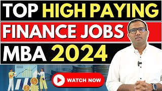 ↗️Highest Paying Finance Jobs MBA in Finance 2024 Salary Scope of Work mba finance mbafinance [upl. by Erick697]