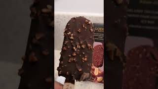 GODIVA earl grey tea flavoured almond dark chocolate ice bar [upl. by Algar]